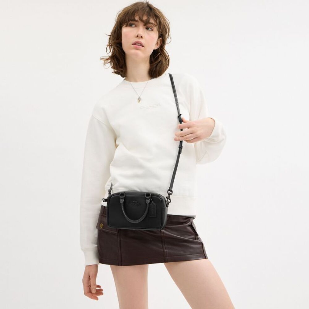 NWT Coach Outlet Satchel Crossbody - Picture 4 of 8